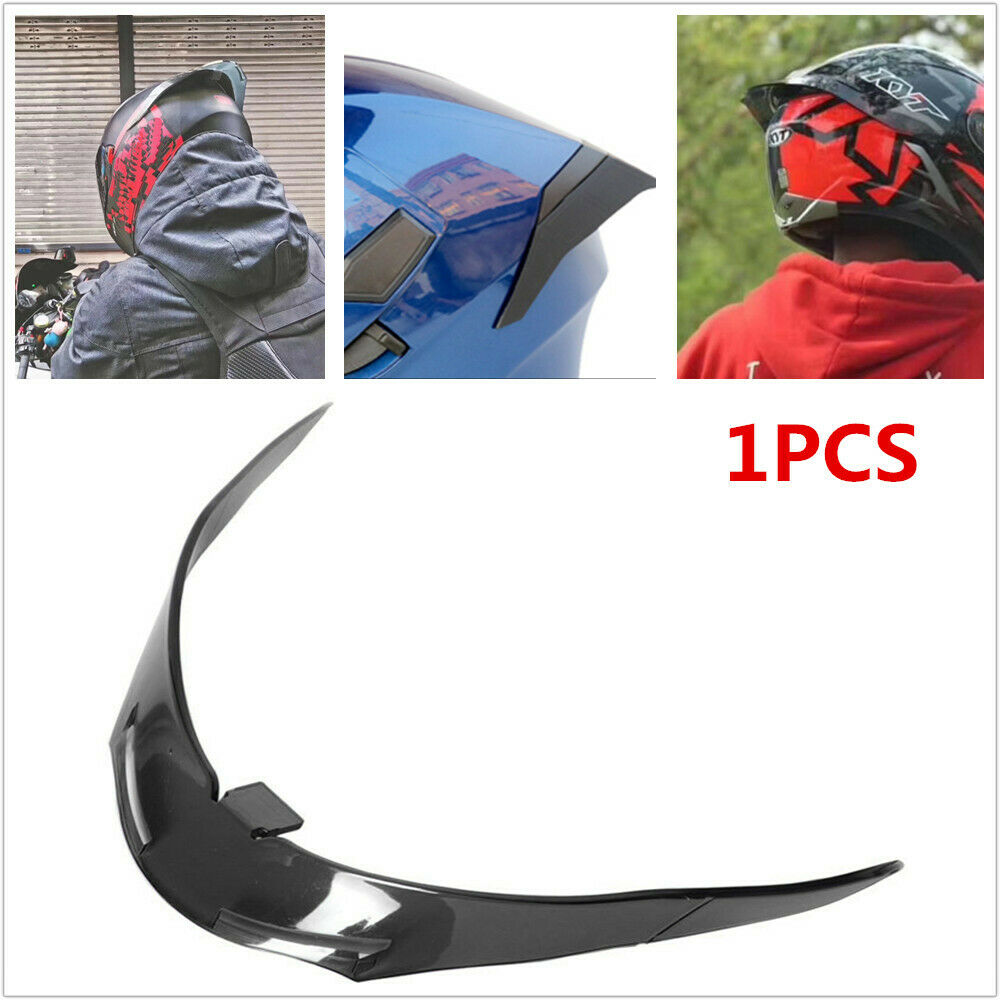 Motorcycle Bikes Riding Helmet Rear Tail Deflector Cover Full Face Racing Decor