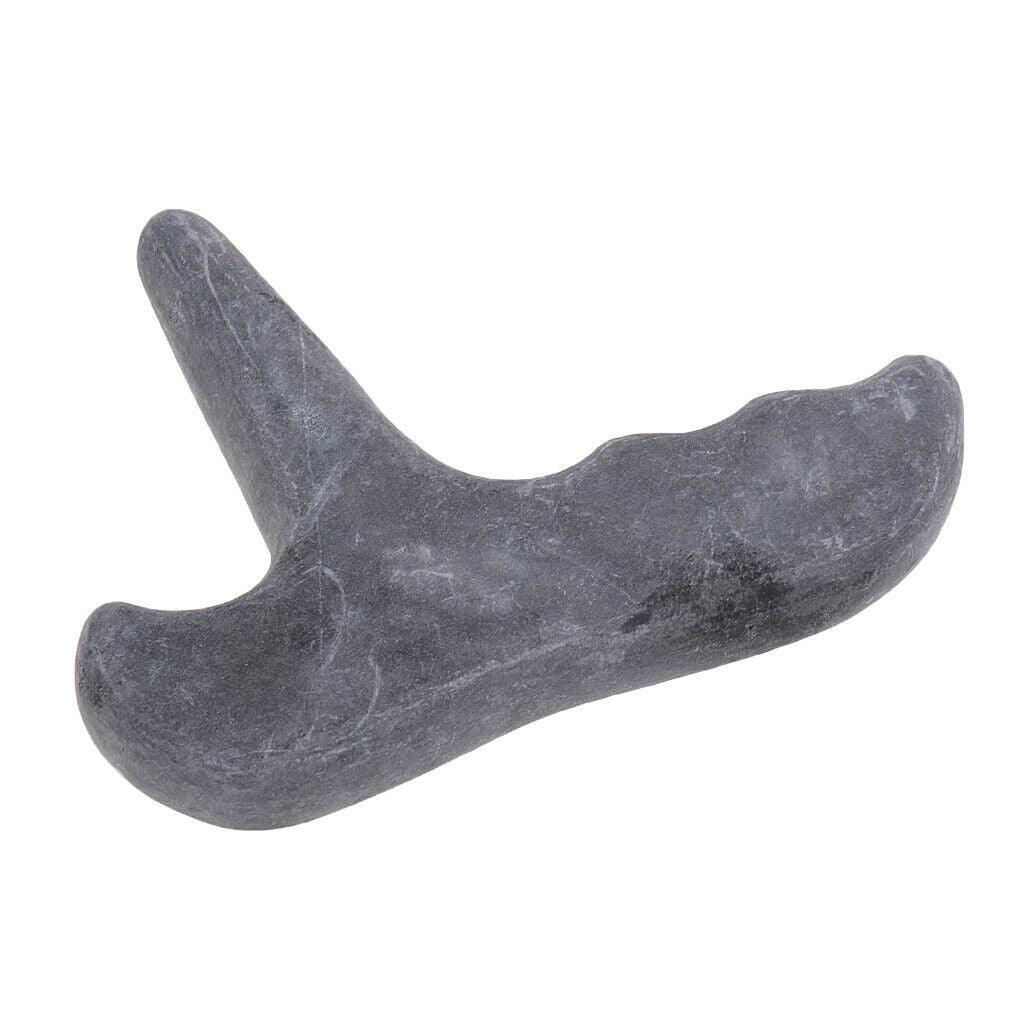 2Pcs Jade Roller Gua Sha Set For Skin Massage Stone Tool Chinese Medicine