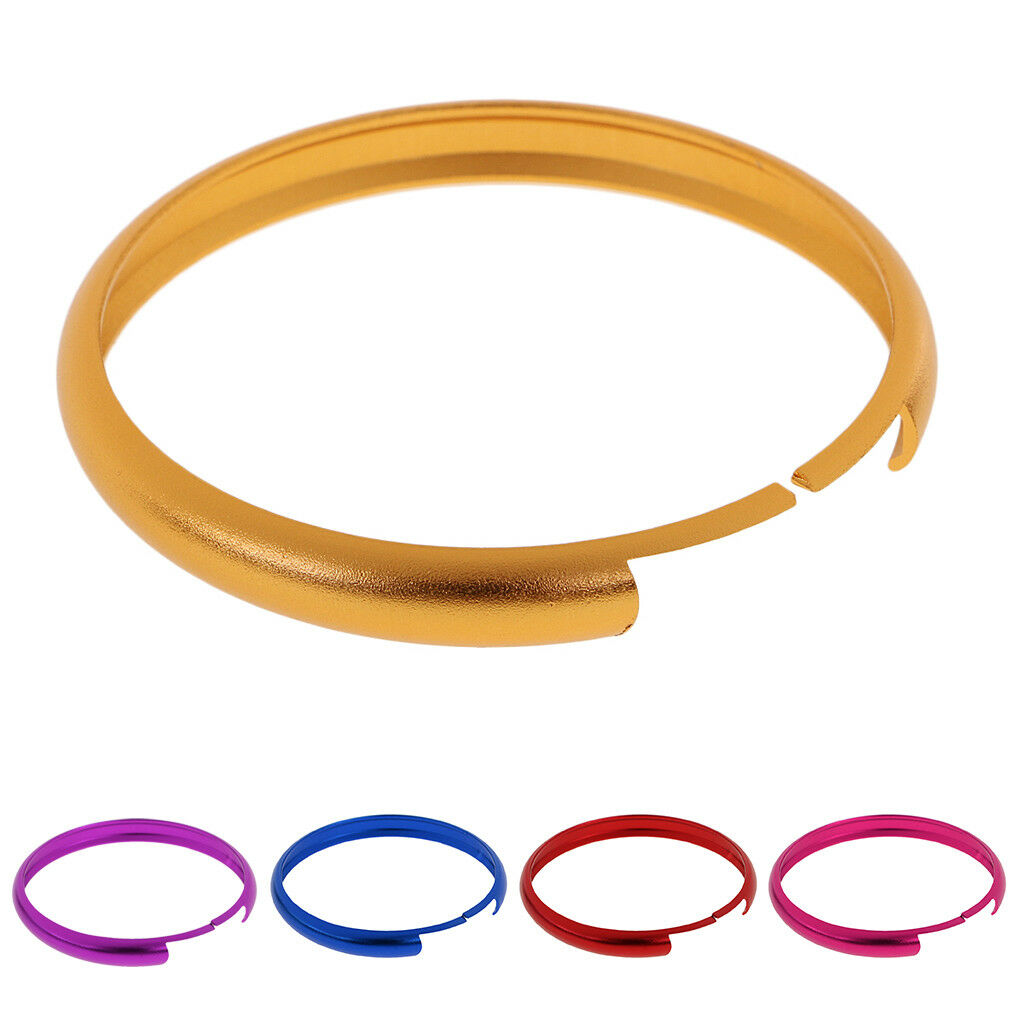 45cm Aluminum Smart Key Fob Protective Ring For BMW Mini Cooper Purple