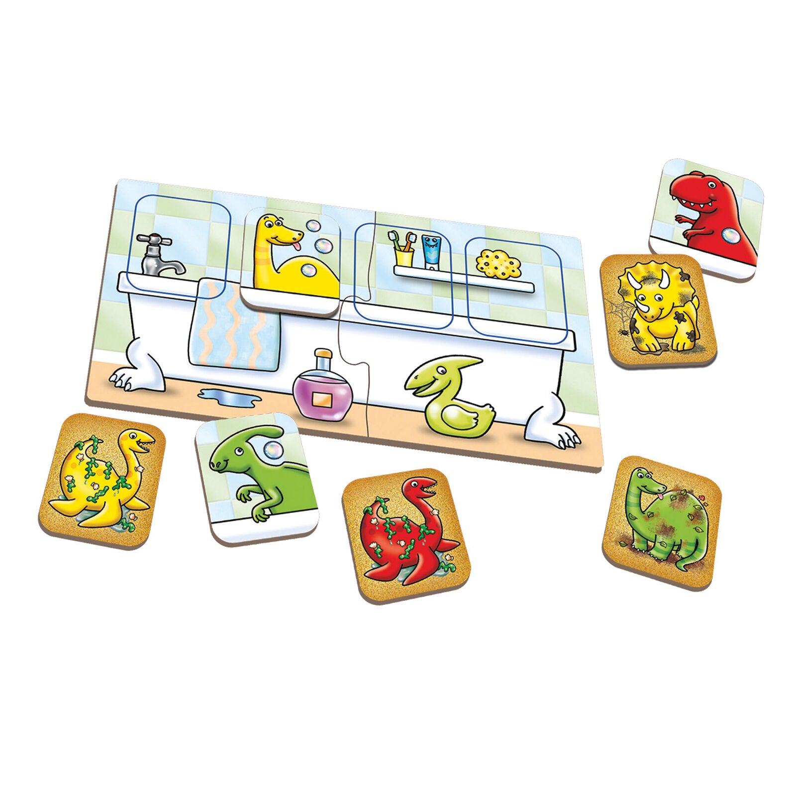 Orchard Toys 051 Dirty Dinos Colour & Counting Game Family Children Toddler 3+