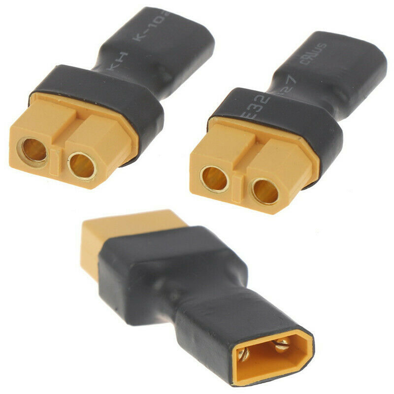 XT30 Male to XT60 Female Power Adapter Converter RC Drone Connector Adap .l8
