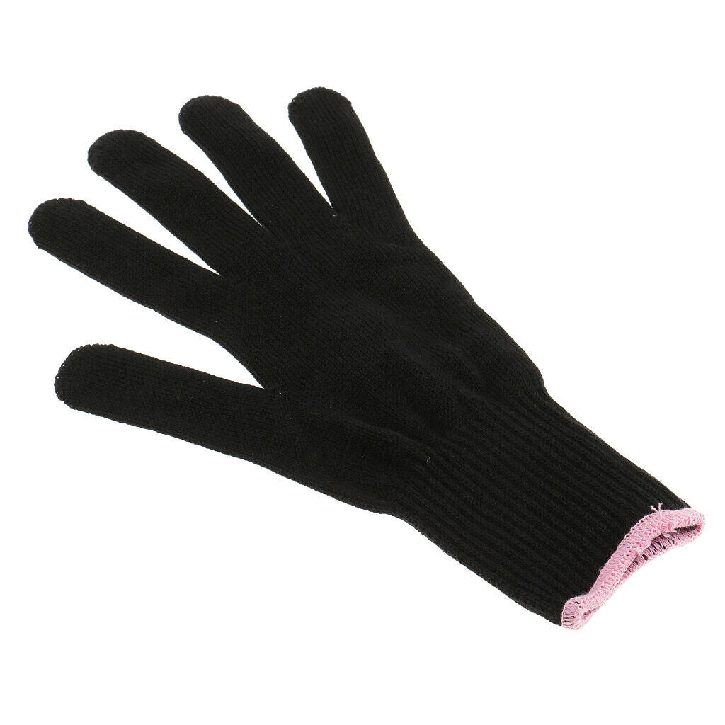 2x Professional Salon Hair Heat Resistant Glove Curling Wand Hand Mitt