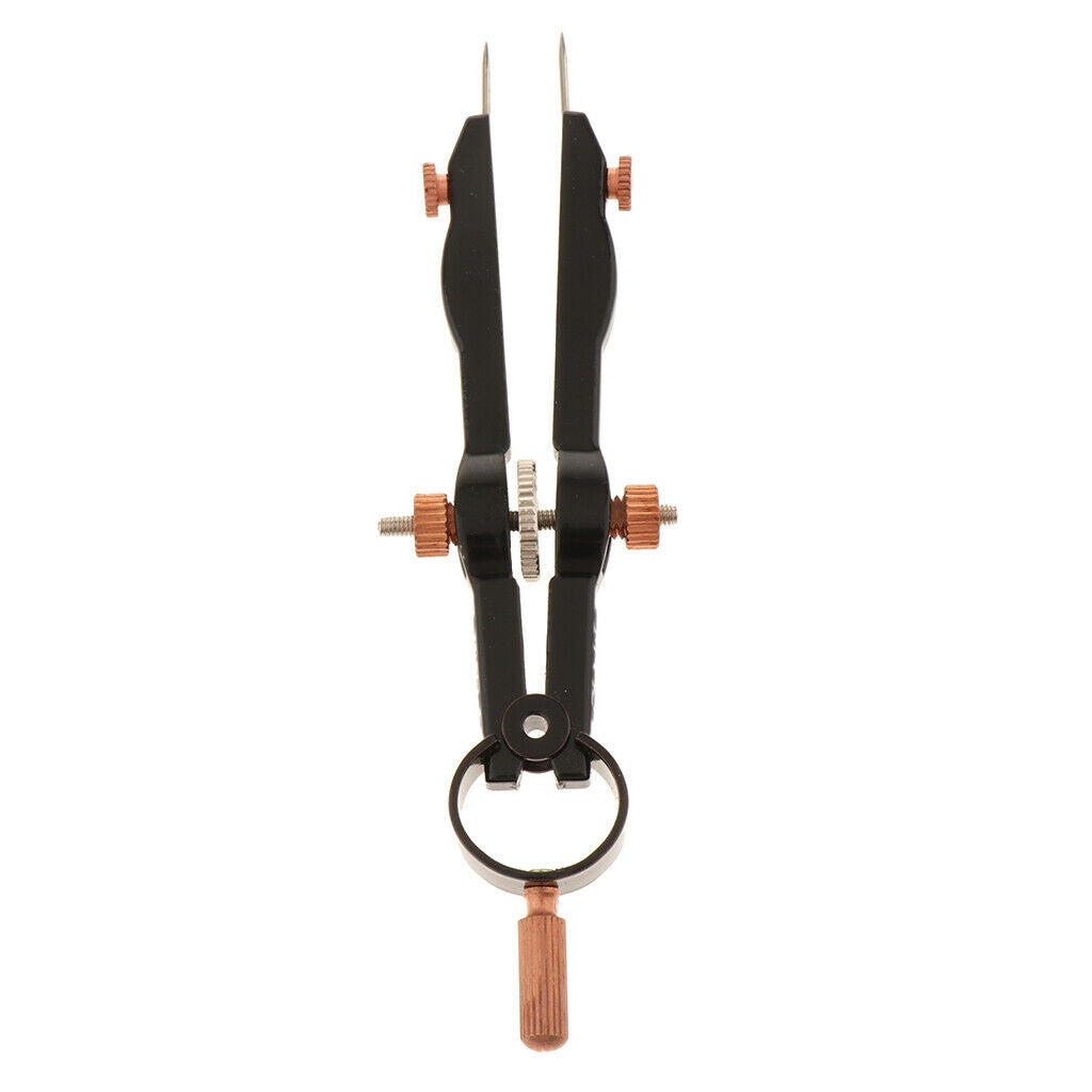 Steel Stationery Spring Bow Dividers Compass 1.89 inch Max Opening
