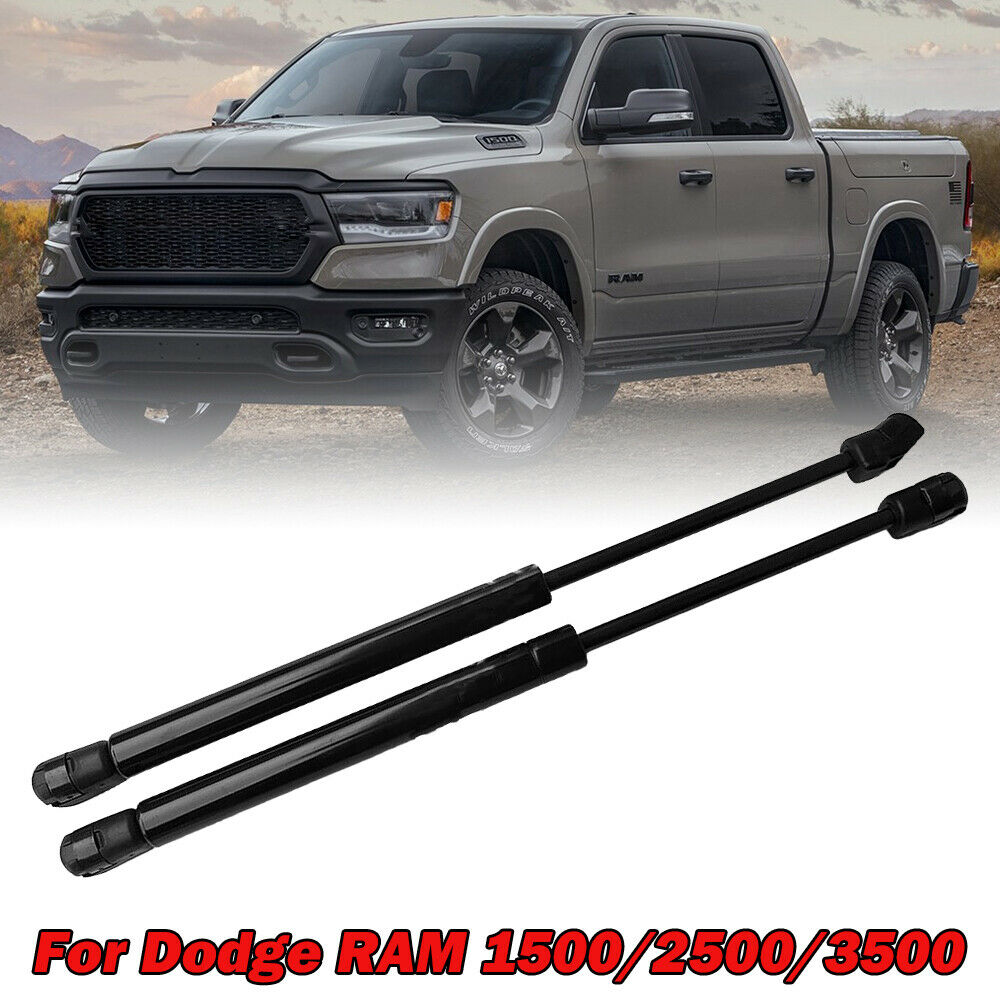 2Pcs Hood Lift Supports Struts Shocks For Dodge Ram 1500 2500 3500 4500 5500