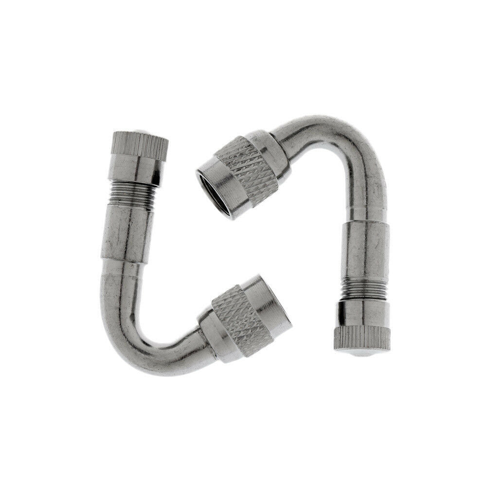 4 Pieces Car Bike Air Tire Tyre Valve Extension Stems Extender 45 Degree