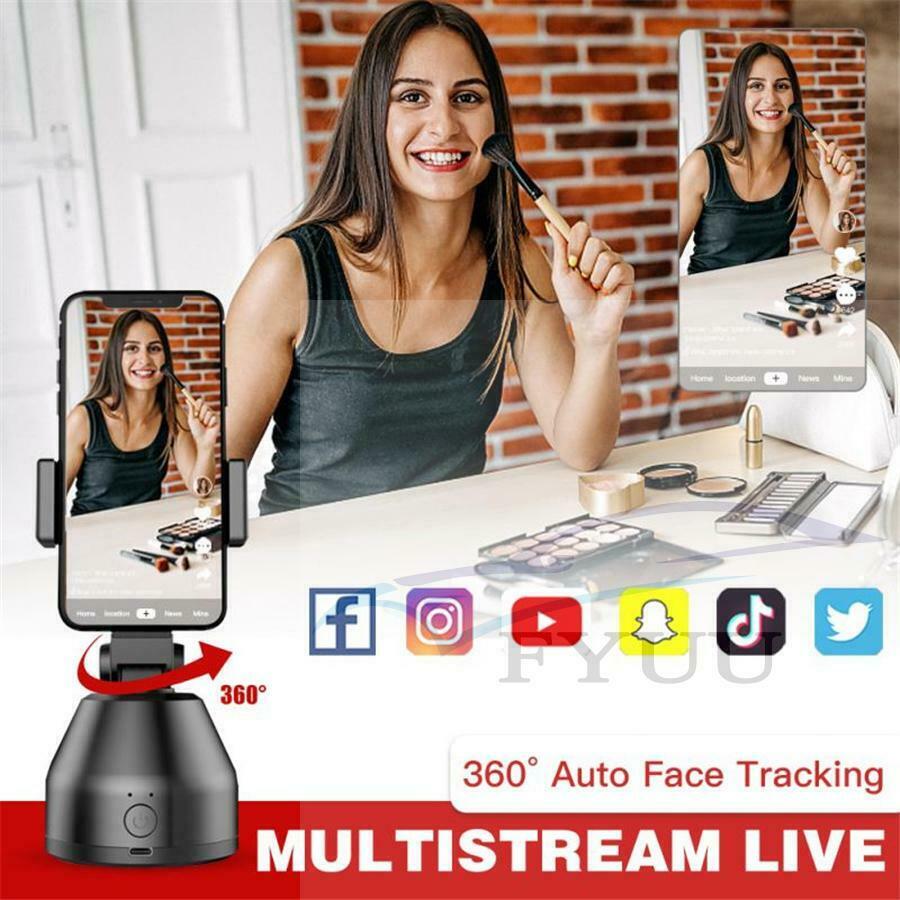 Smart AI Gimbal Robot Shooting Selfie Stick 360° Object Tracking Holder Rotation