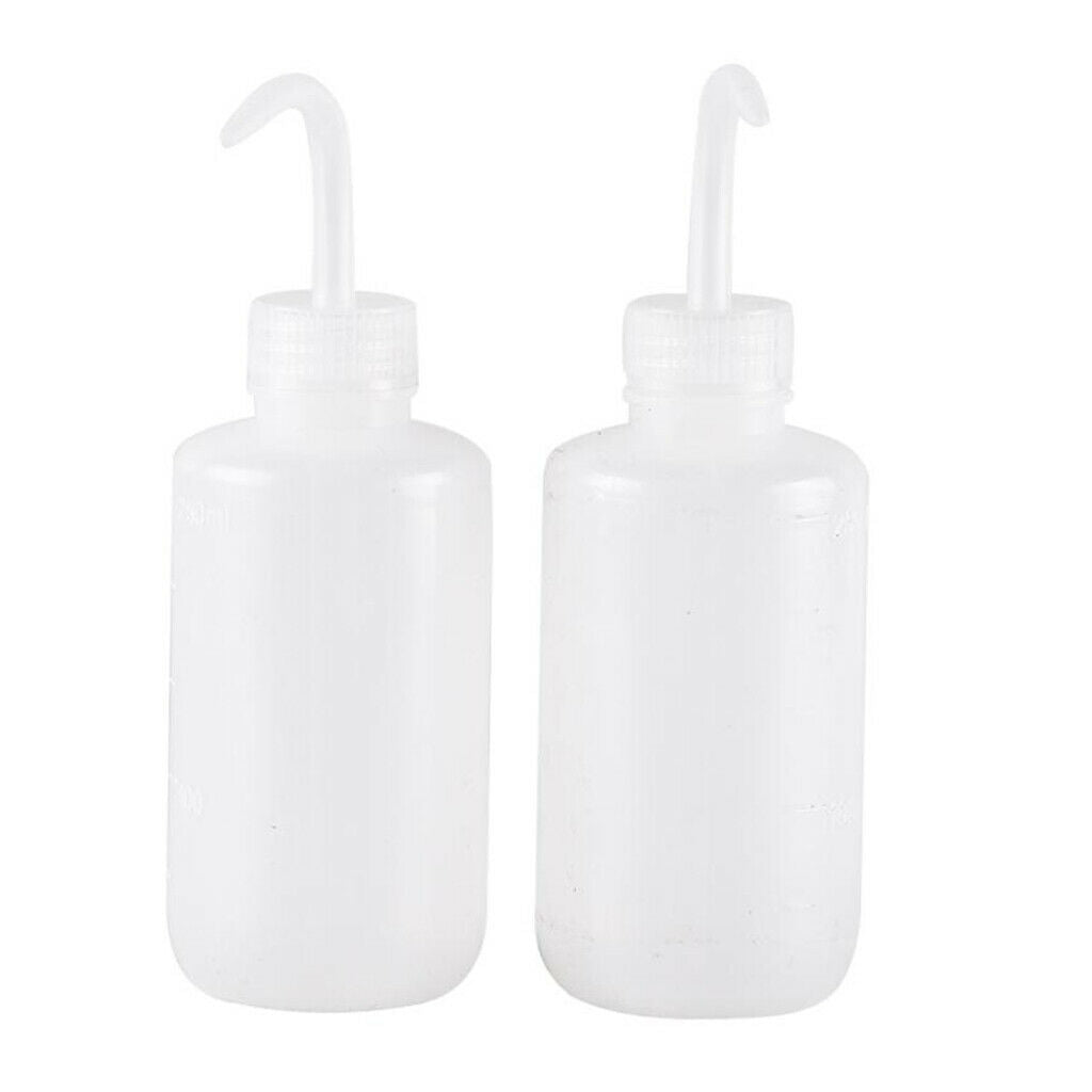 2x Flower Succulent Watering Bottle with Bend Mouth Easy Watering 250ML for