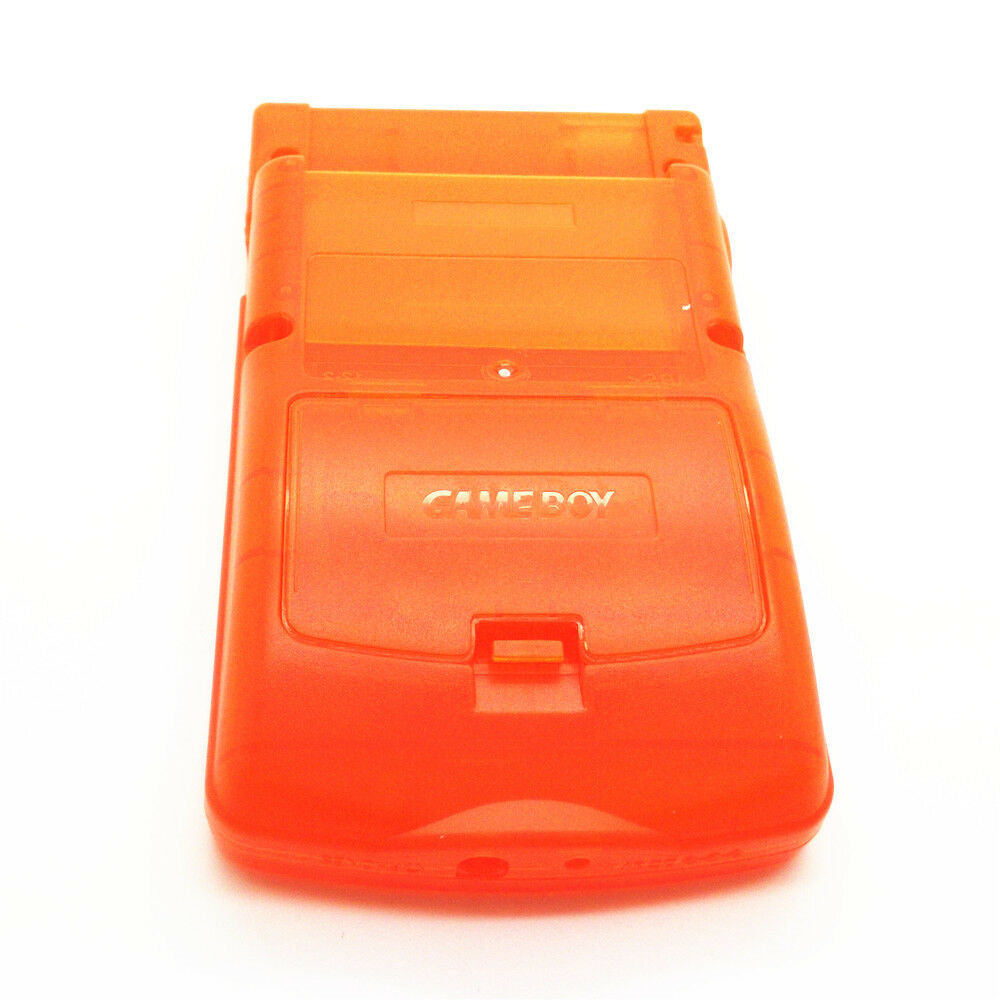 Clear Orange  Housing Shell Buttons Mod for Nintendo Game Boy Color GBC
