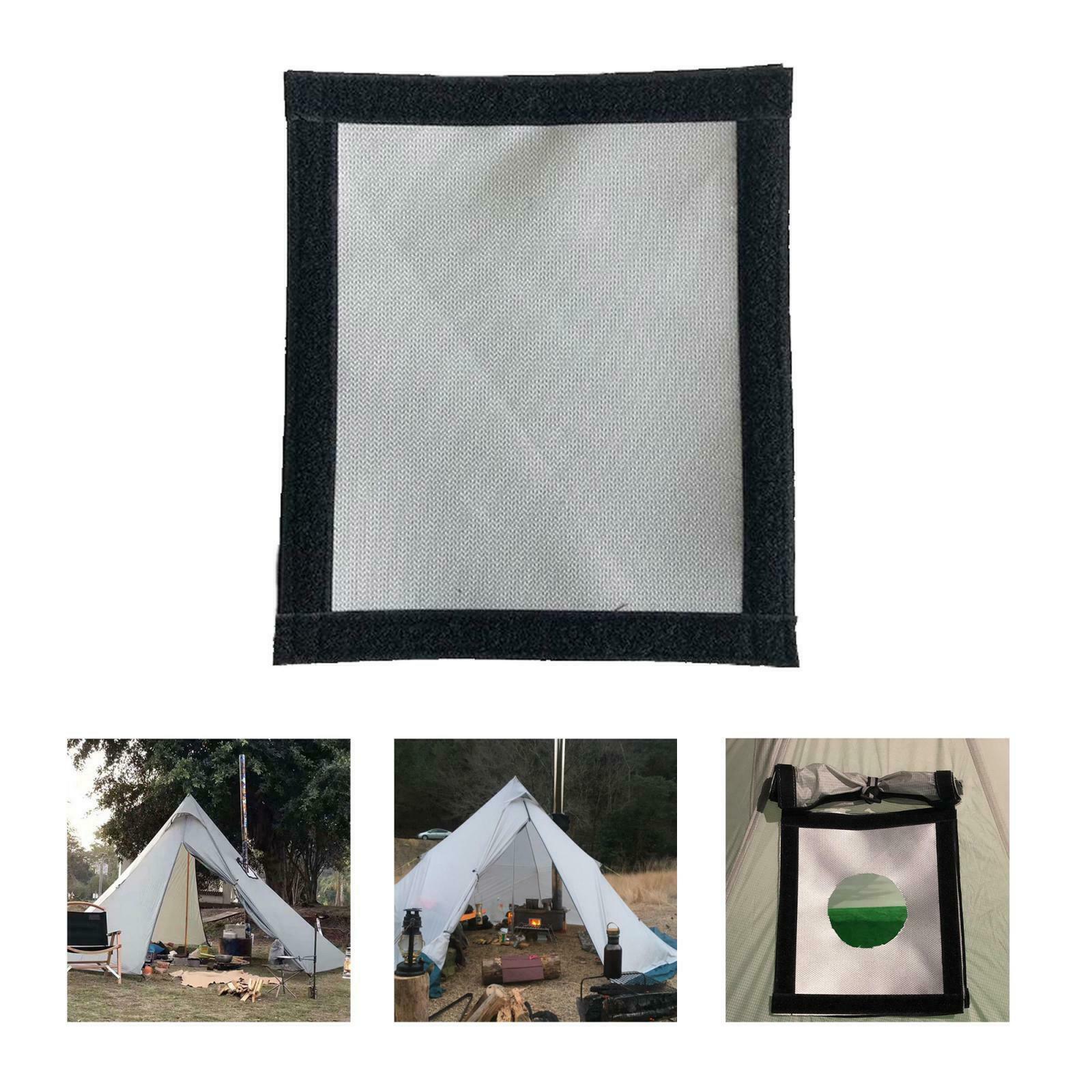 Stove Pipe Ring Cover Avoid Tent Burning Stove Fire Pipe Anti-scalding Rings