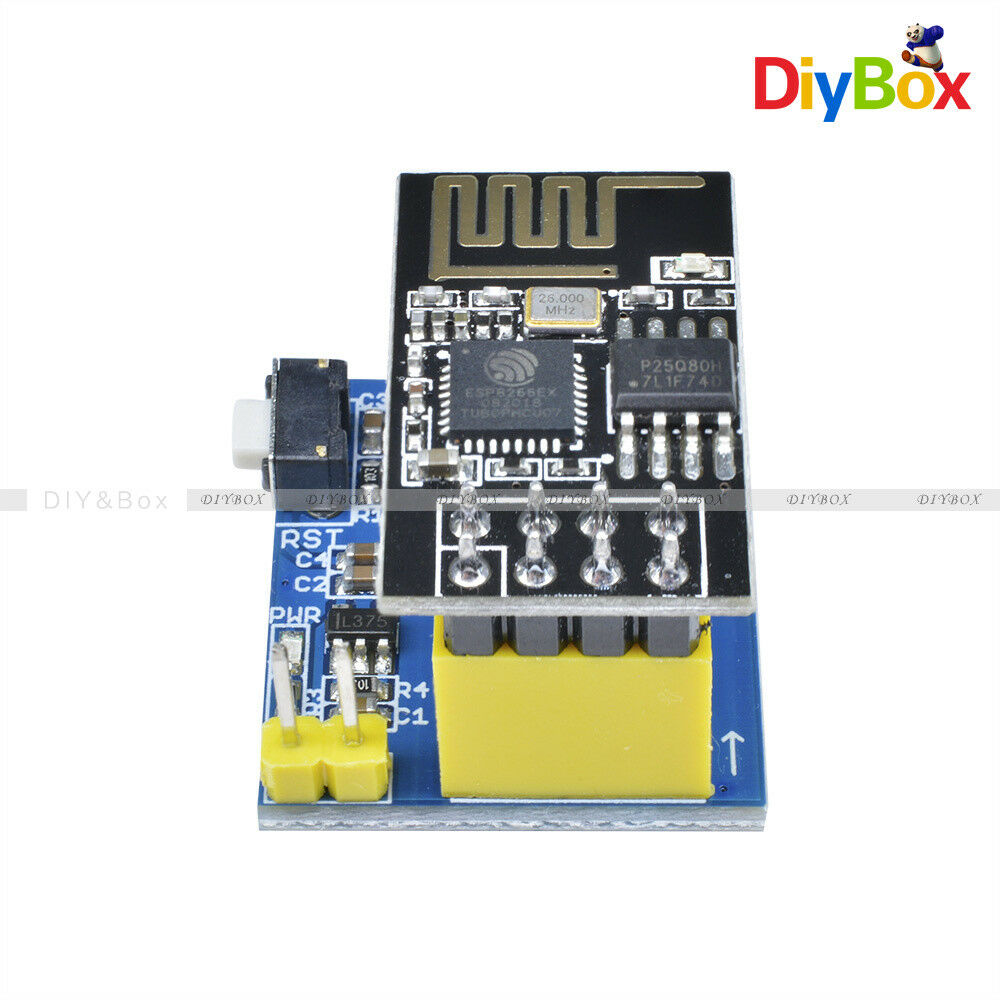 ESP8266 ESP-01S Wireless WIFI Module DS18B20 Temperature Sensor Adapter Board