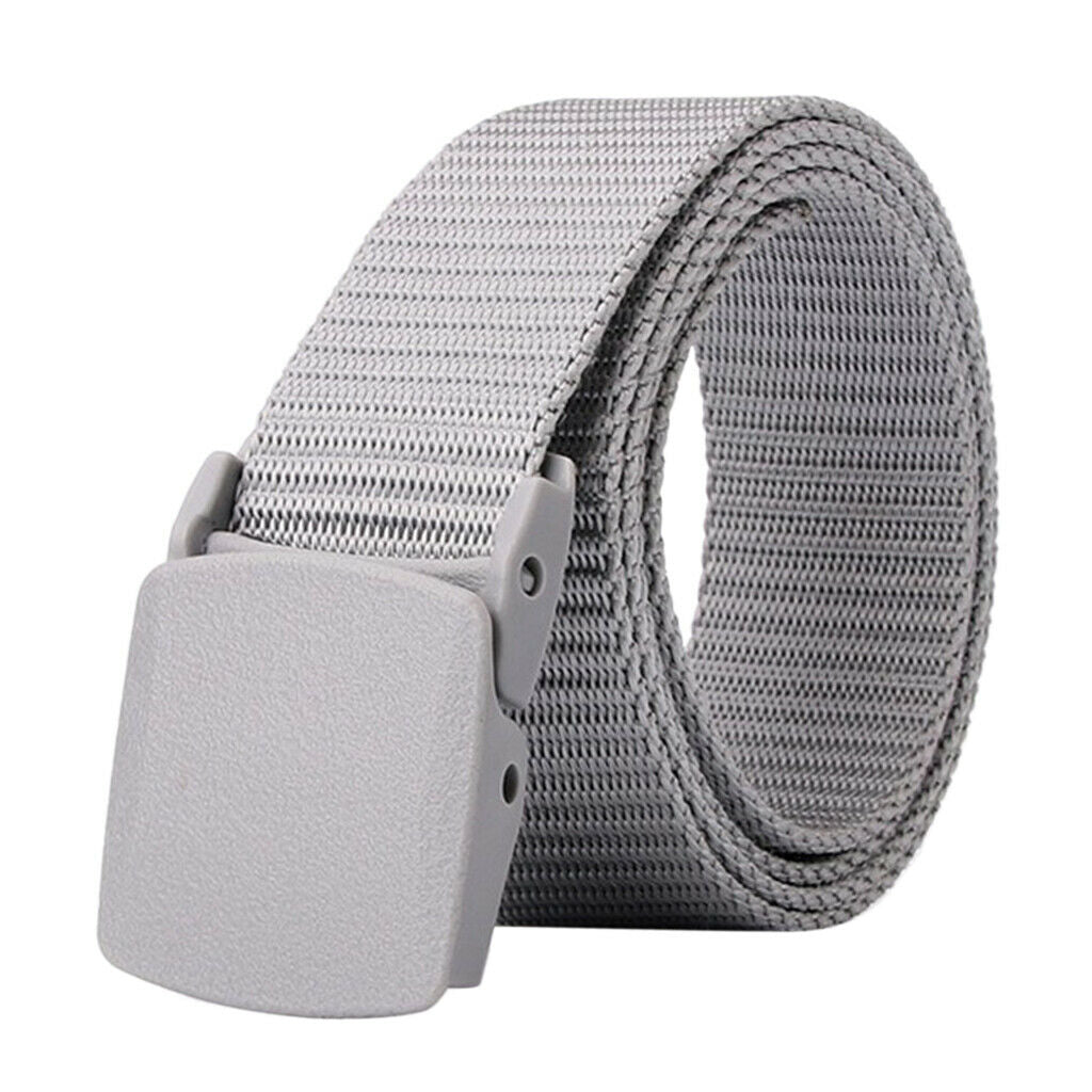 2pcs Casual Army Nylon Webbing Belt Work Travel Military Police Waistband