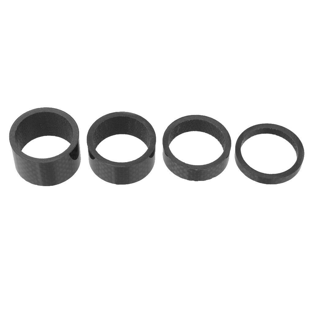 9pcs Carbon Fiber Spacer Bike MTB  Road Bike Headset