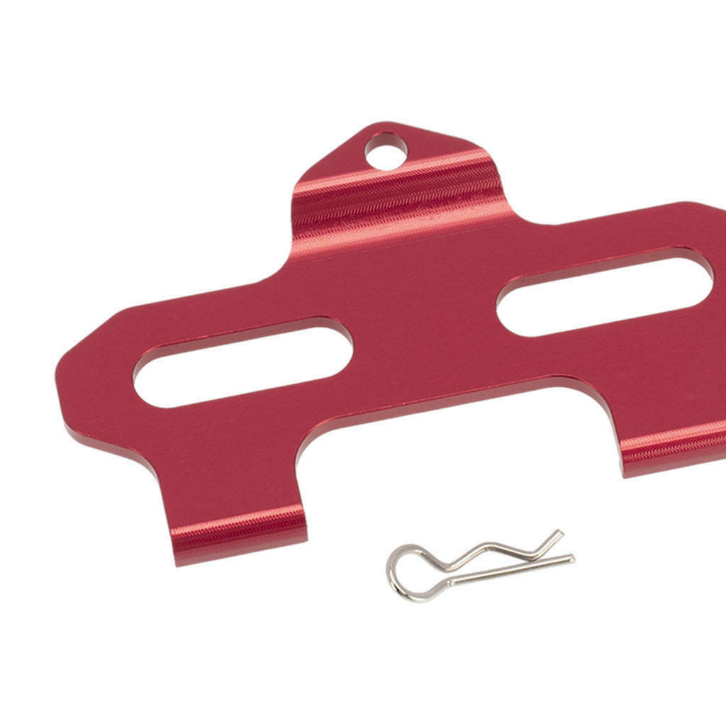 RC Car Aluminum Battery Plate Parts for Teton 1:18 Red