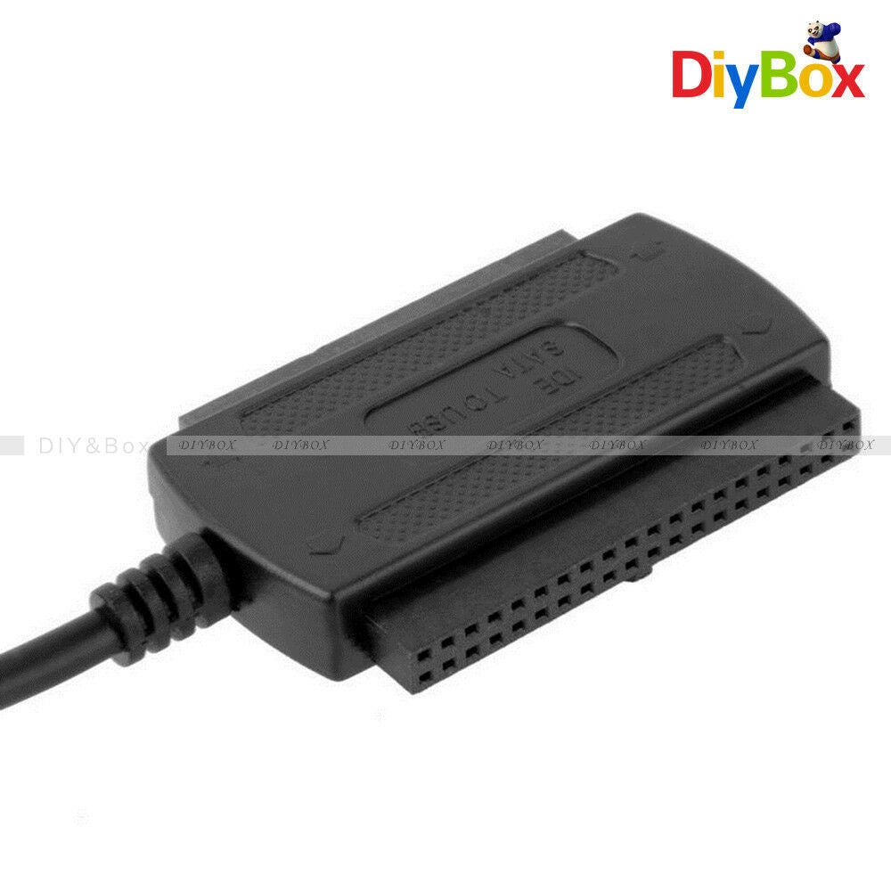 SATA/PATA/IDE to USB2.0 Converter Cable Adapter for 2.5/3.5'' Hard Drive Disk DB