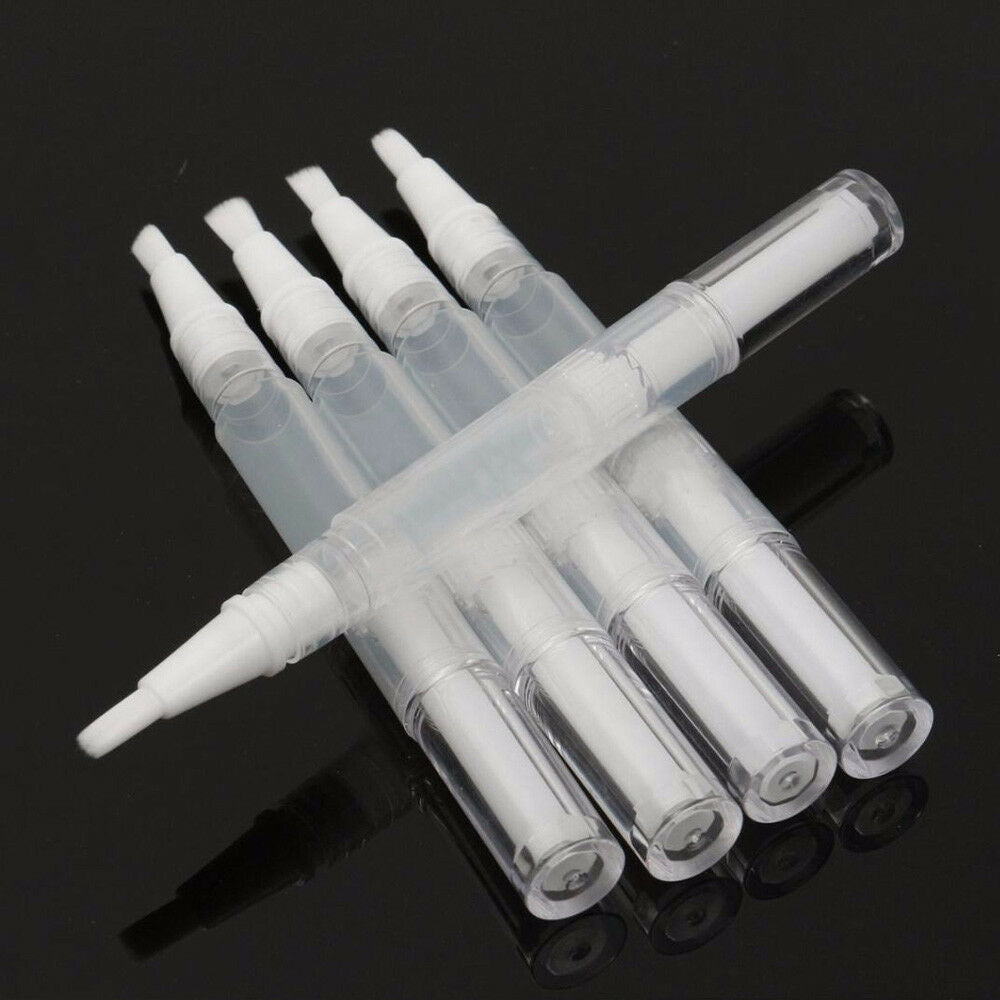 1Pcs 5ML Portable Tube Cuticle Oil Container Empty Twist Pen With Brush Solid CA