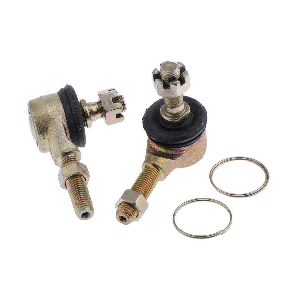 Pair 10mm Bolt Tie Rod End Ball Joiner 110cc 125cc Quad Dirt Bike ATV Buggy