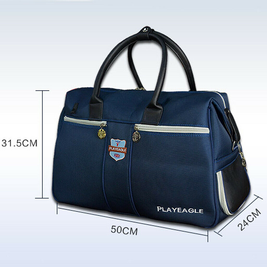 Nylon Golf Boston Bag & Pouch Duffle Travel Gym Luggage Holdall Bag Handbag