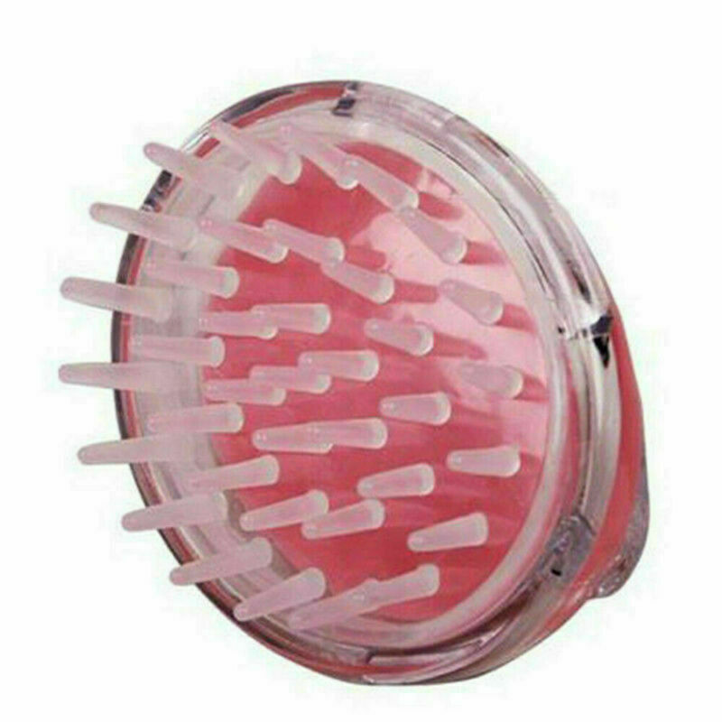 Silicone Massager Shampoo Scalp Soft Shower Body Washing Hair Brush Comb Massage