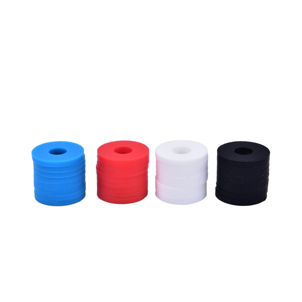 4 Pair Guitar Strap Locks Bass Guitar Strap Rubber Guitar Parts & Accessories Tt