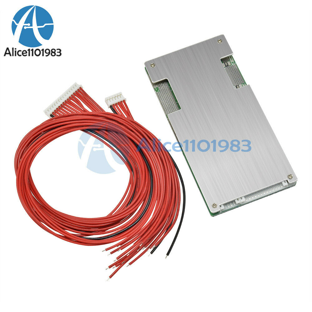 20S 72V Lithium Li-ion Polymer Battery 45A  BMS PCB Board with Balance Board