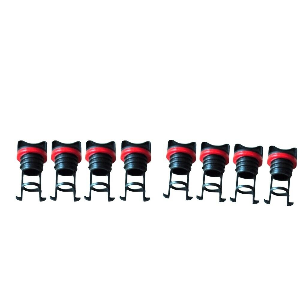 8Pcs 25mm Yacht Canoe Nylon Boat Drain Plug Bung Socket Sealing Accessories