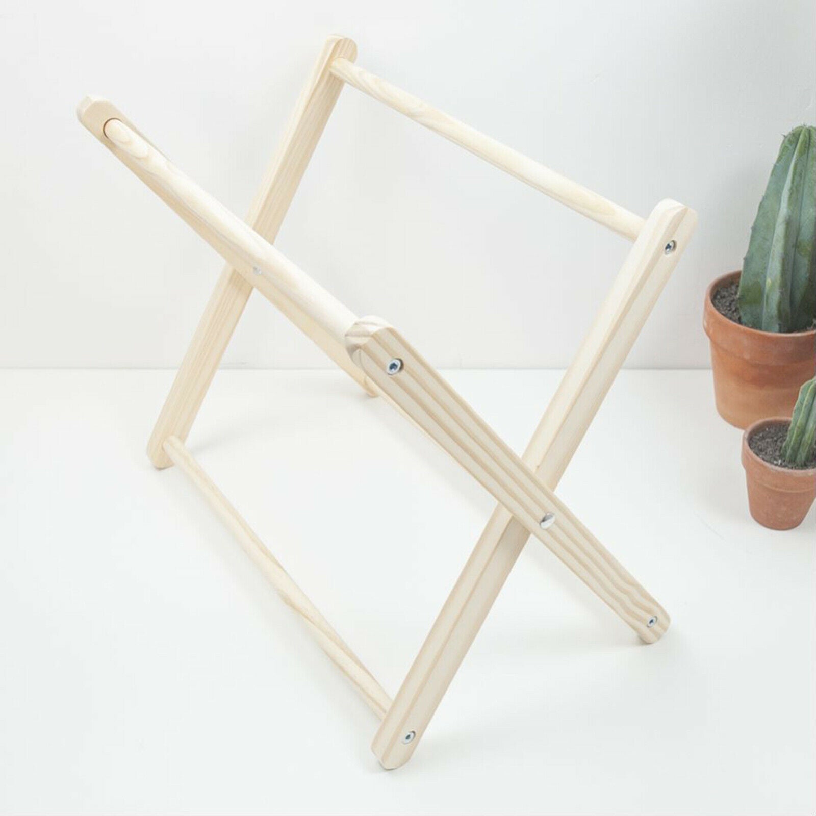 DIY Magazine Rack Display Album Storage Mail Holder Wood Home Organizer Desk