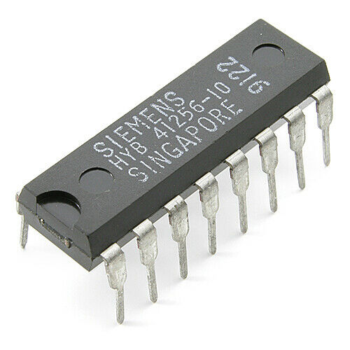 [4pcs] HYB41256-10 NMOS DRAM Memory DIP16 BULK