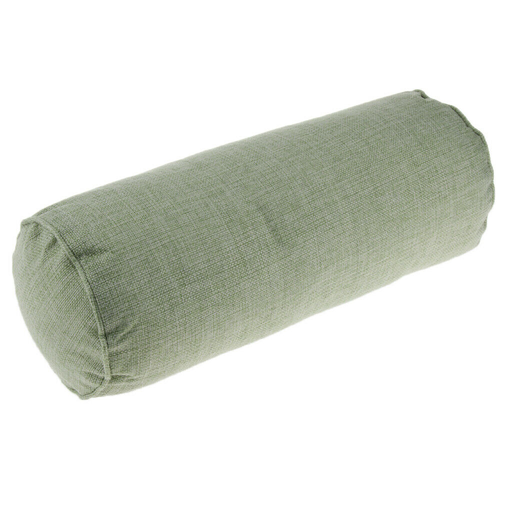 Lots 2 Soft Neck Roll Pillow Cervical Bolster Round Back Shoulder Support