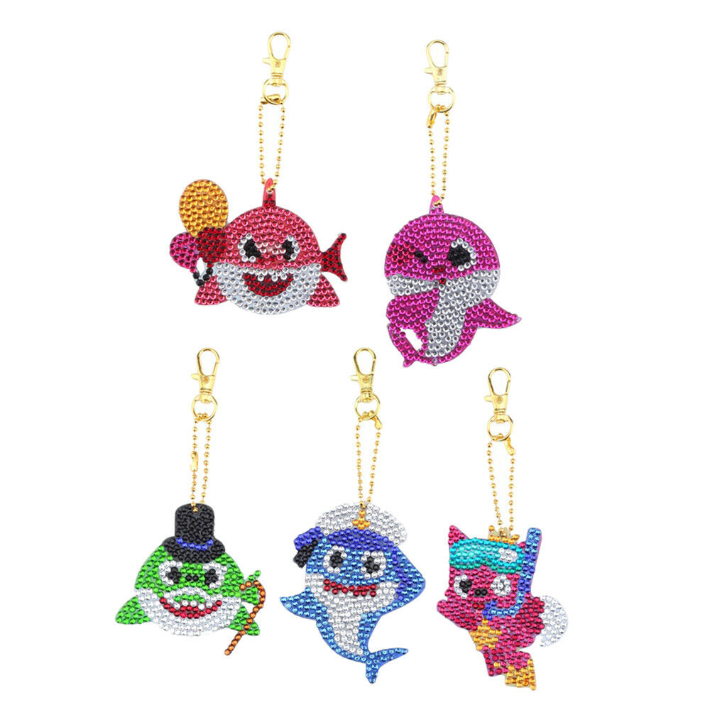 5pcs Special Drill Diamond Painting Acrylic Plate for Bags Backpack Pendant