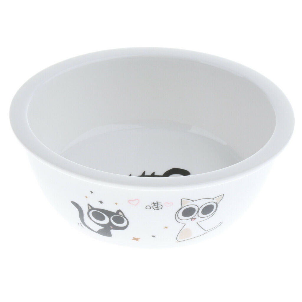 Removable Pet Cat Dog Food Bowl Water Feeding Dish Single