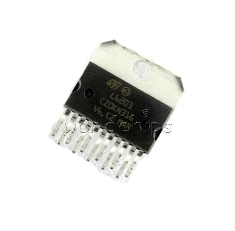 2PCS L6203 ZIP-11 IC DRIVER FULL BRIDGE MULTIWAT ST 5A 12 V ~ 48 V T1 IC