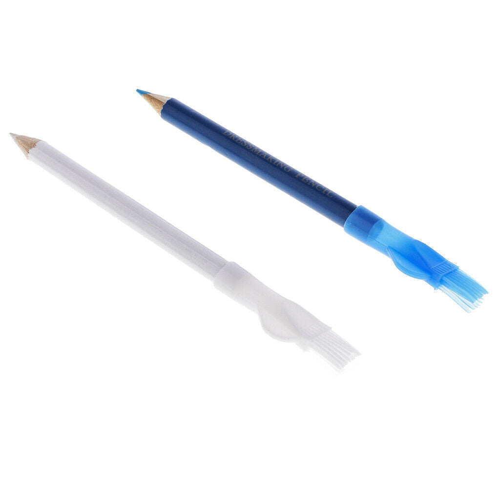 2pcs Chalk Pencils for Dressmaking Quilting Tailors Craft Marking Tools Pens