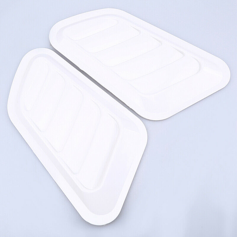Universal Car Air Flow Fender Intake Hood Scoop Vent Bonnet Cover Decorative