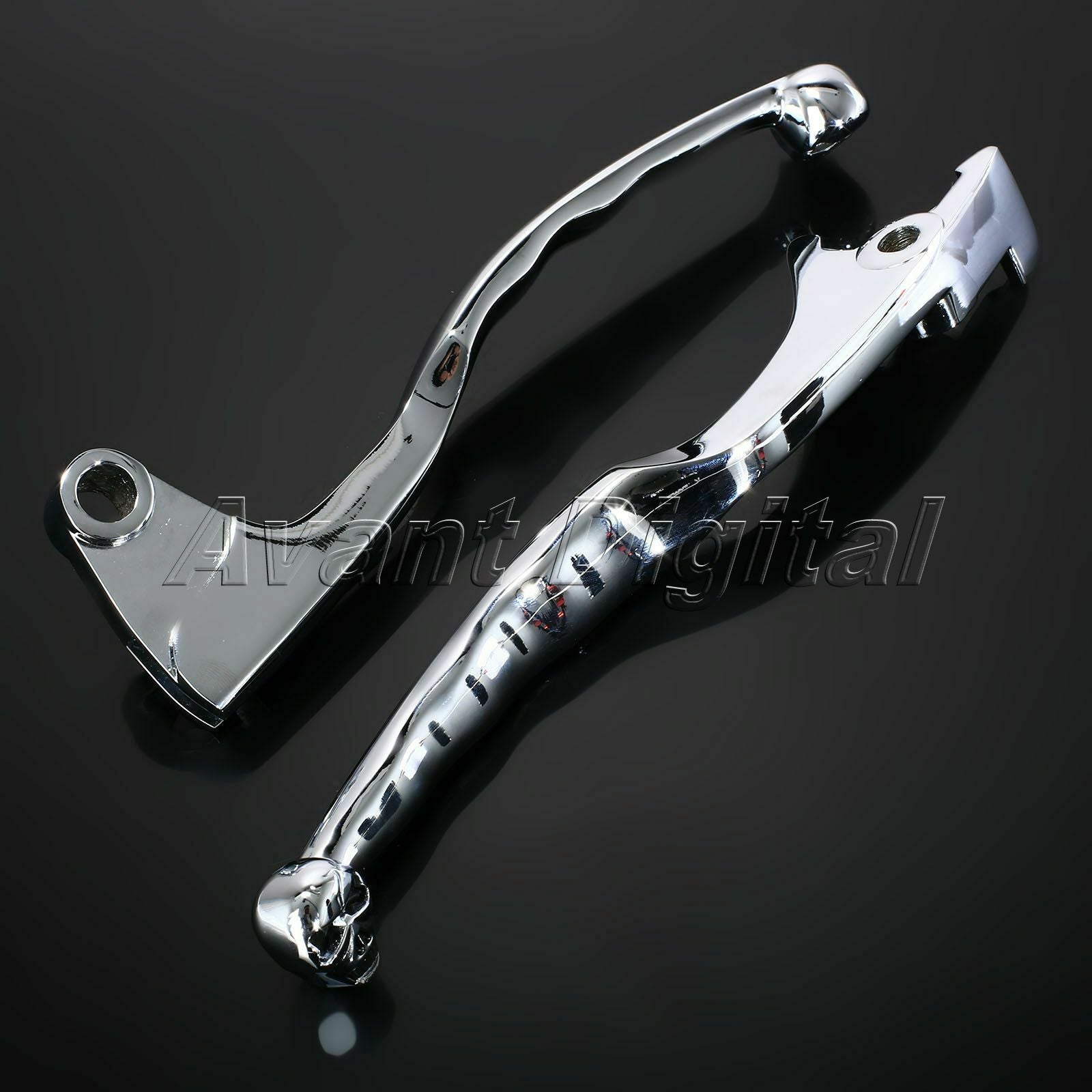 Chrome Aluminum Clutch Brake Hand Levers For 2005-2006 Suzuki Boulevard M50 C50