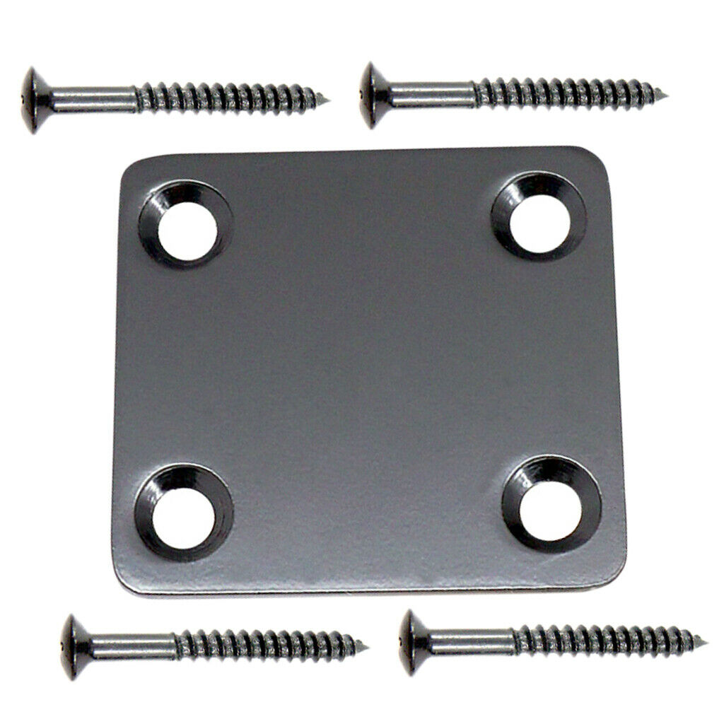 6.35mm Square Output Input  Socket Plate for LP SG Electric Guitar Parts