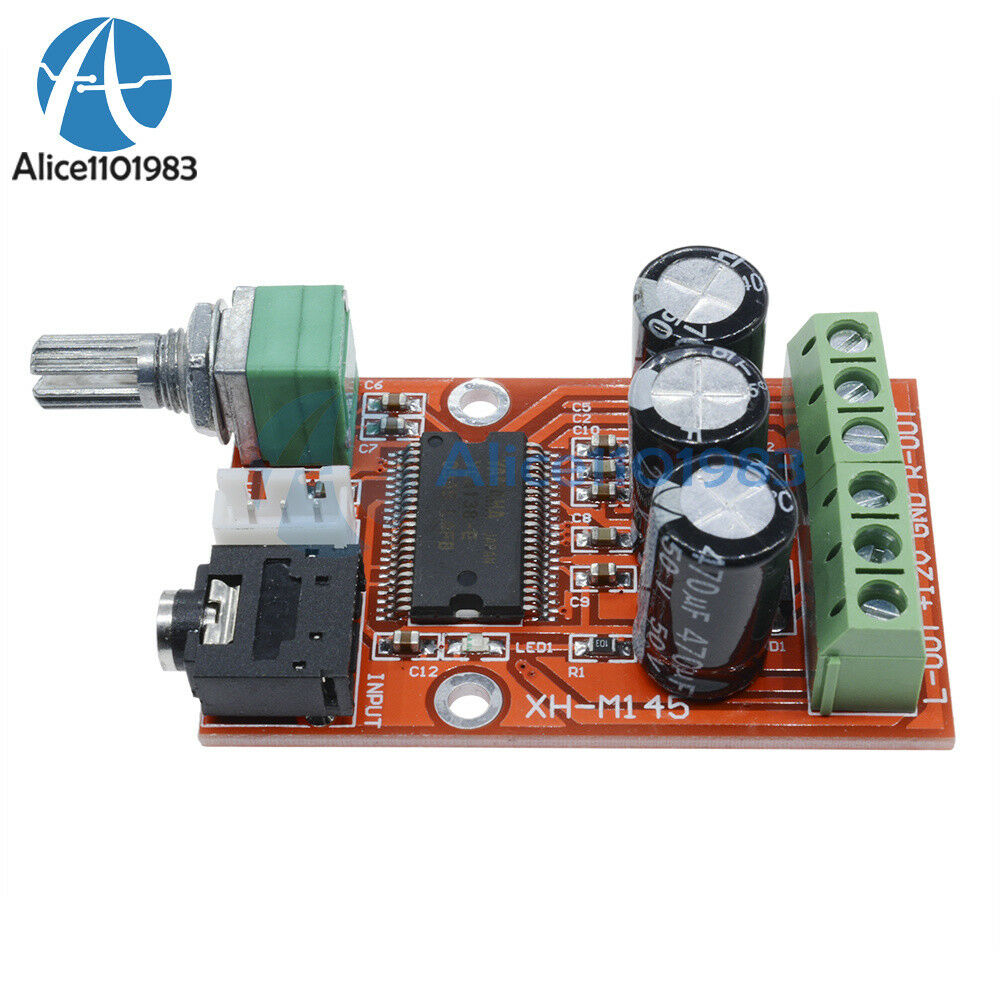 DC 12V YDA138-E YAMAHA 12W+12W Dual Channel Digital Audio Amplifier Board