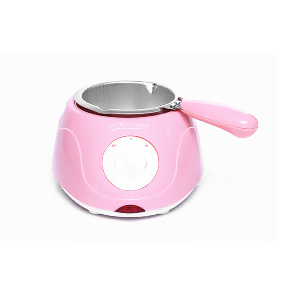 2pcs Sturdy Alloy Non-stick Chocolate Melting Pot Electric Melting Boiler