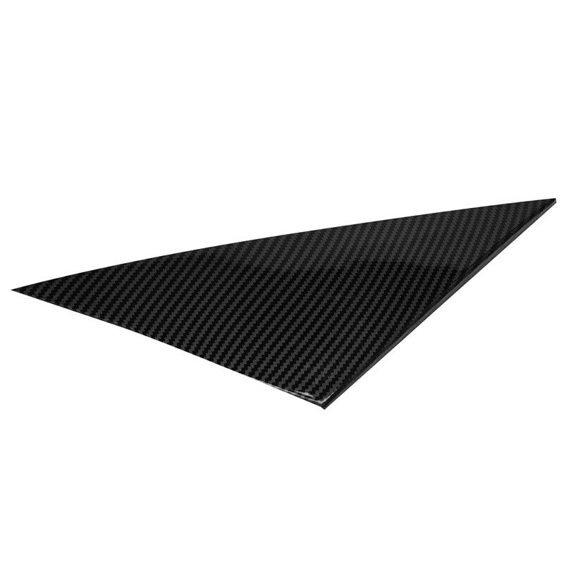 2Pcs Carbon Fiber ABS Triangular Window Decoration Car Styling for Tesla ModelY8