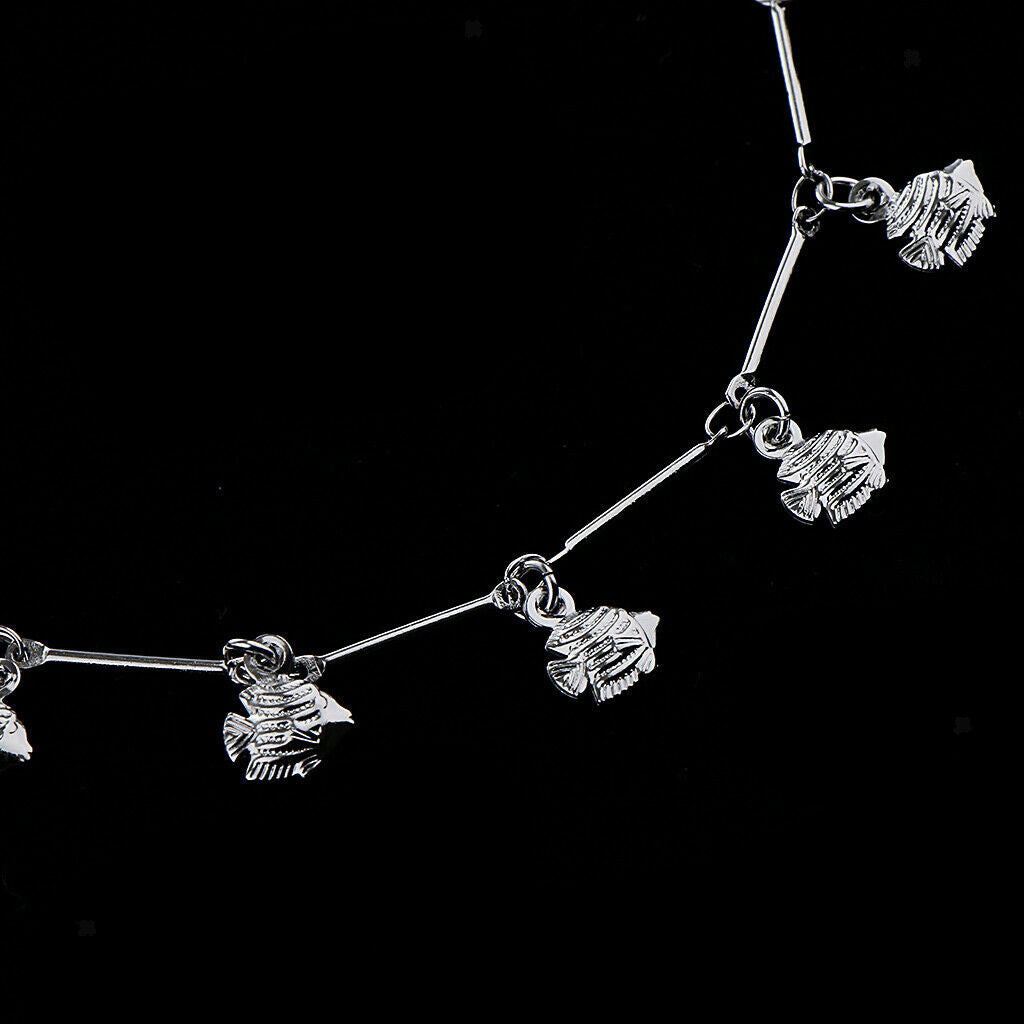 Fashion Flatfish Metal Jingle Bell Anklet Ankle Bracelet Jewelry Foot Chain
