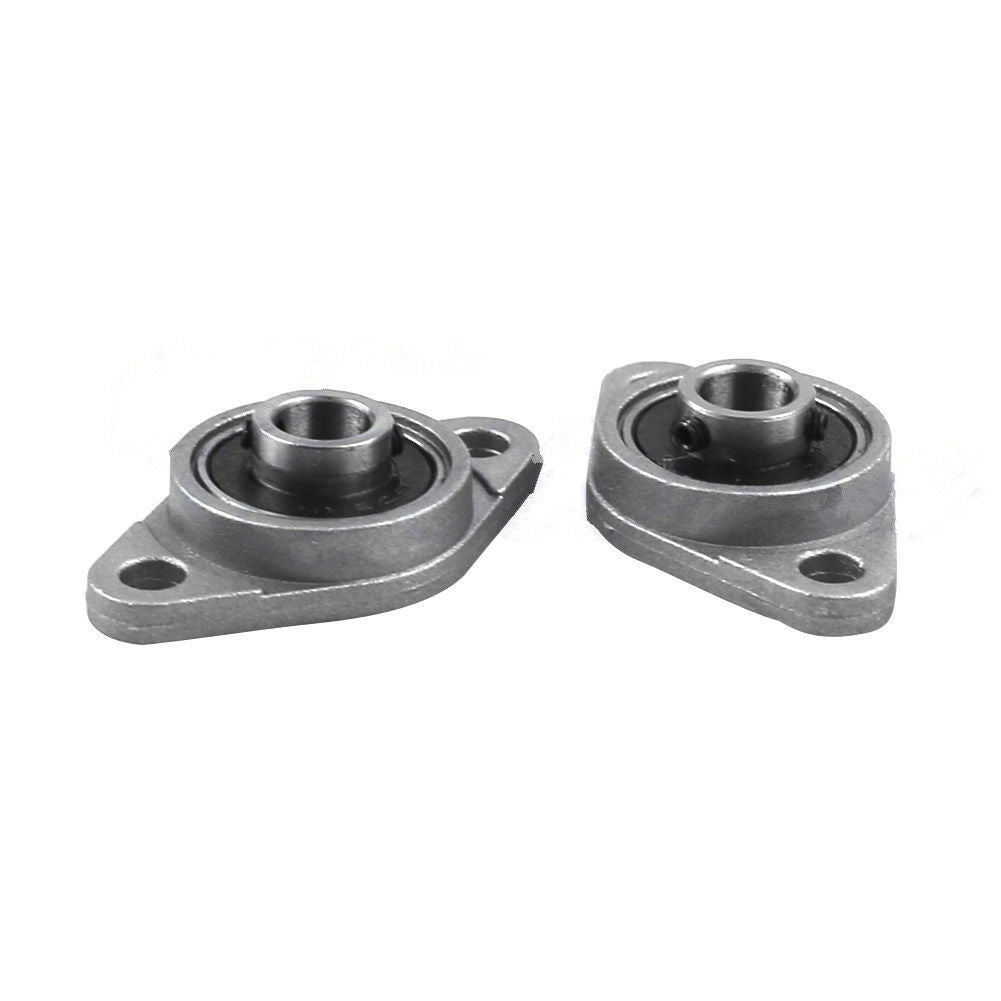 2Pcs 8mm Bore Diameter KFL08 Pillow Block Bearing Flange Rhombic BearingsL.l8