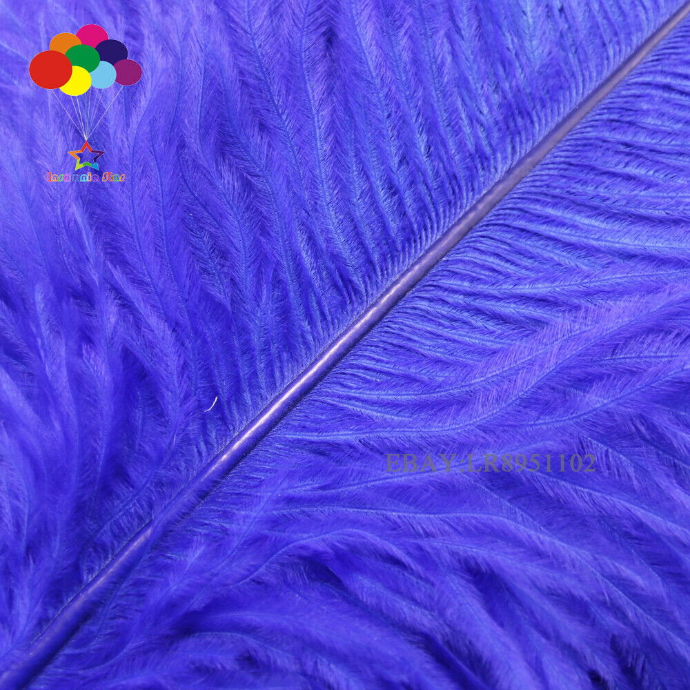 100pcs Royal 6-8 inch ostrich feather plume for wedding centerpiece decor party