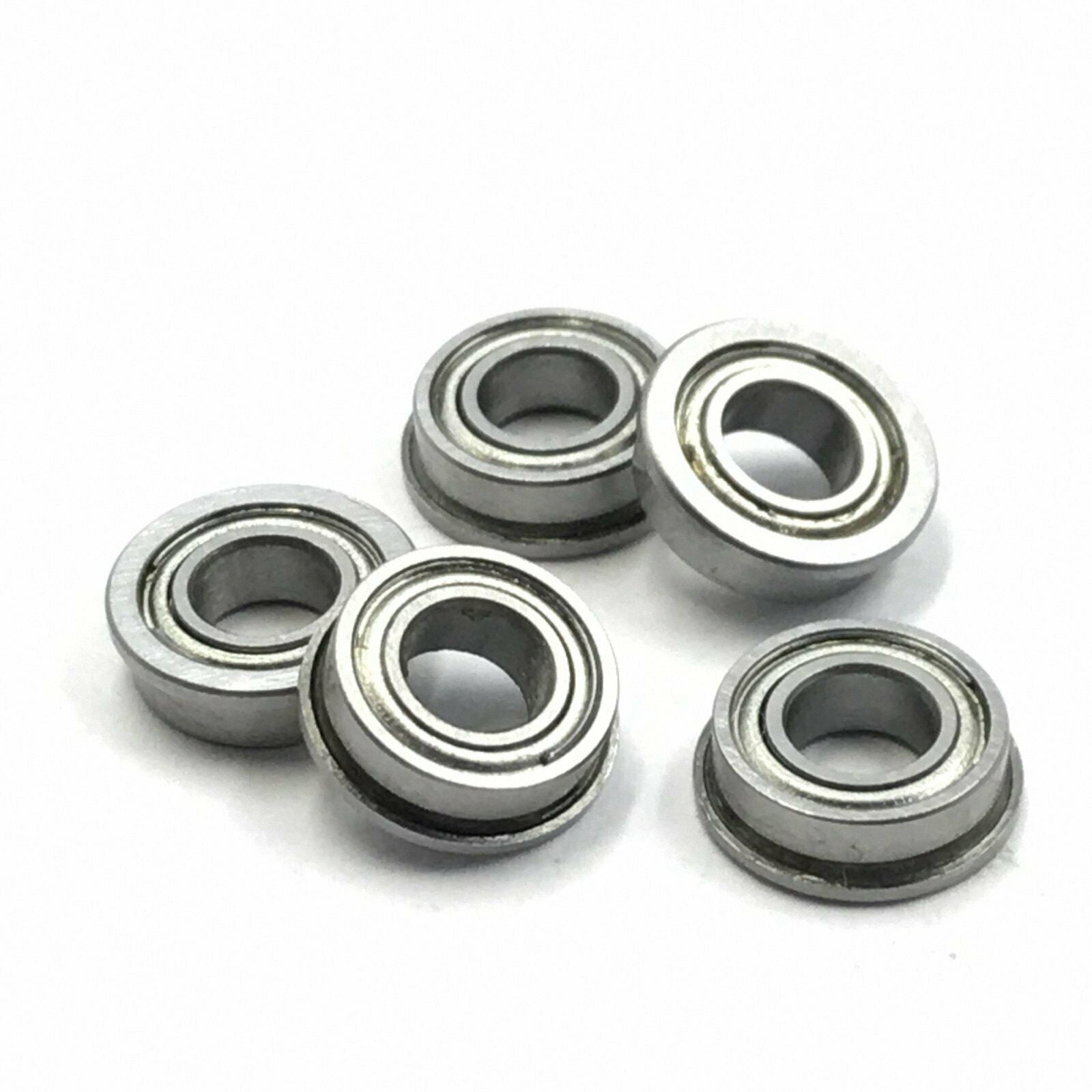 Flange Bearing Bearings MF83ZZ 3 x 8 x 3mm Qty：10 [M_M_S]