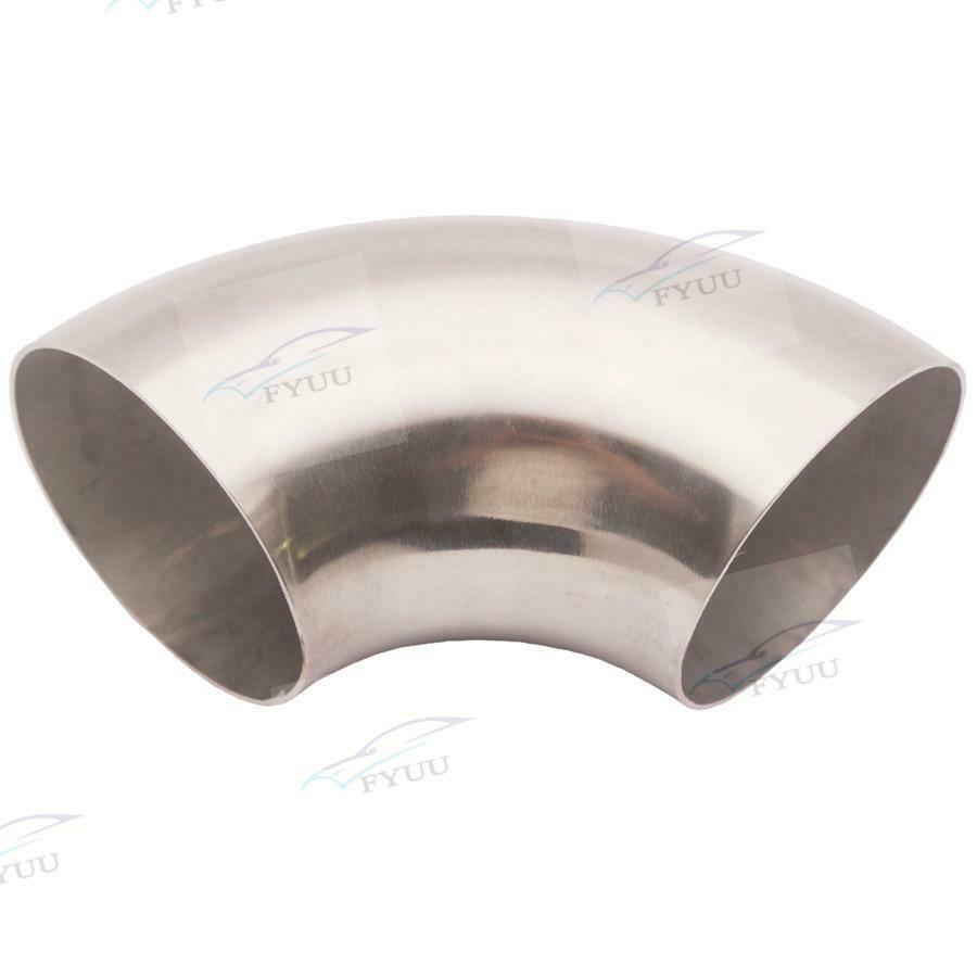 4” Ultra Tight Radius Mandrel Bend 90 Degree 304 Stainless Steel 0.84D Exhaust
