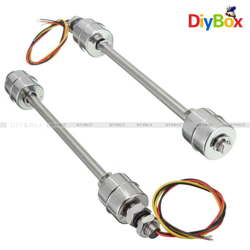 200mm 304 Stainless Steel Liquid Float Switch Water Level Sensor Double Ball