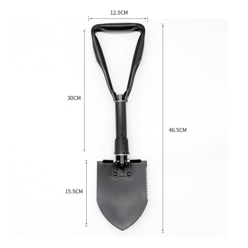 Folding Shovel 18" Camping Garden Military Style Survival w/ Pack Tool