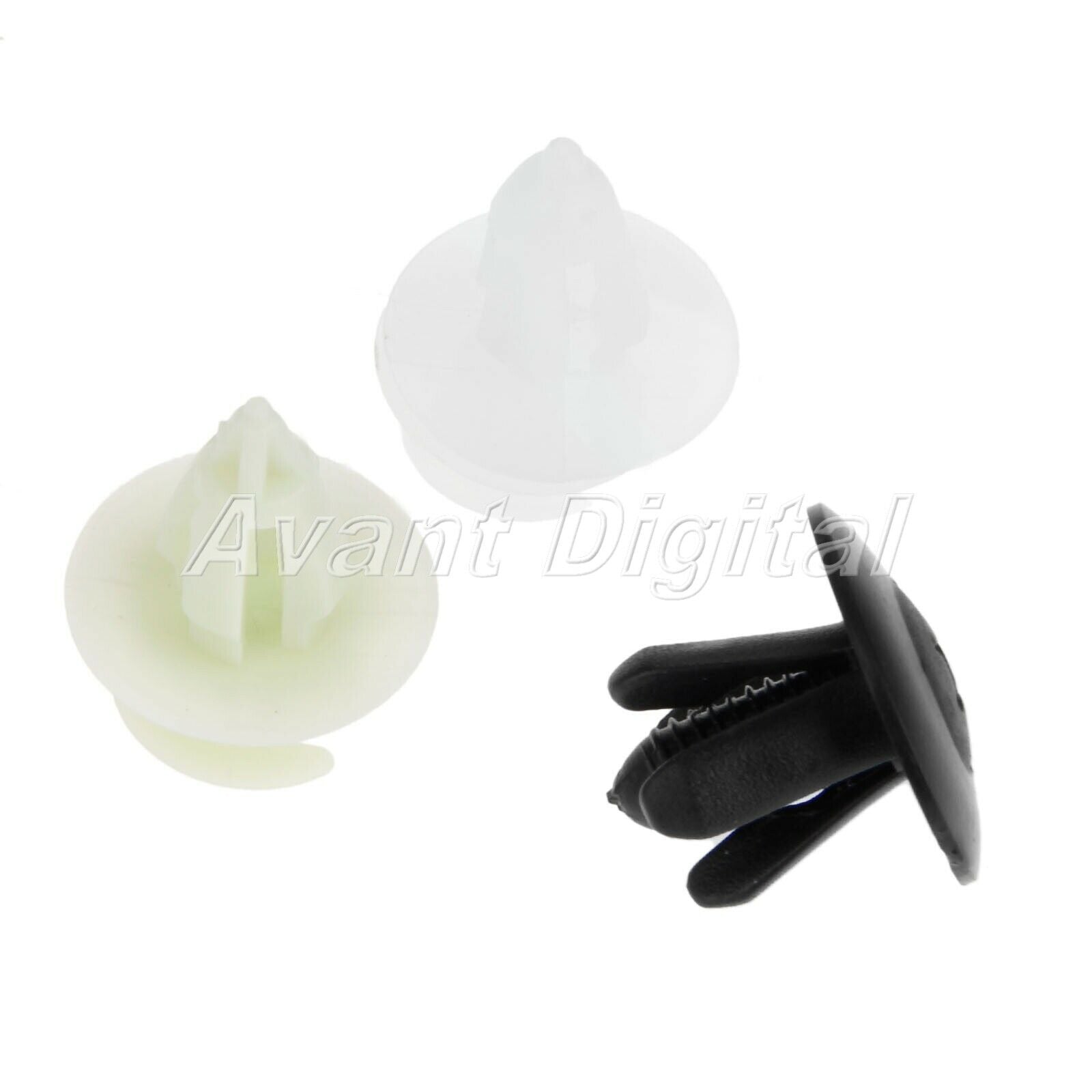 Universal 360pcs Car Mixed Fastener Transparent Boxed Door Clip Rivets Fender