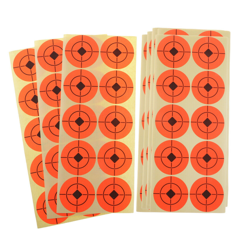 250pcs Target Stickers Round Self-adhesive Targets Hunting Archery