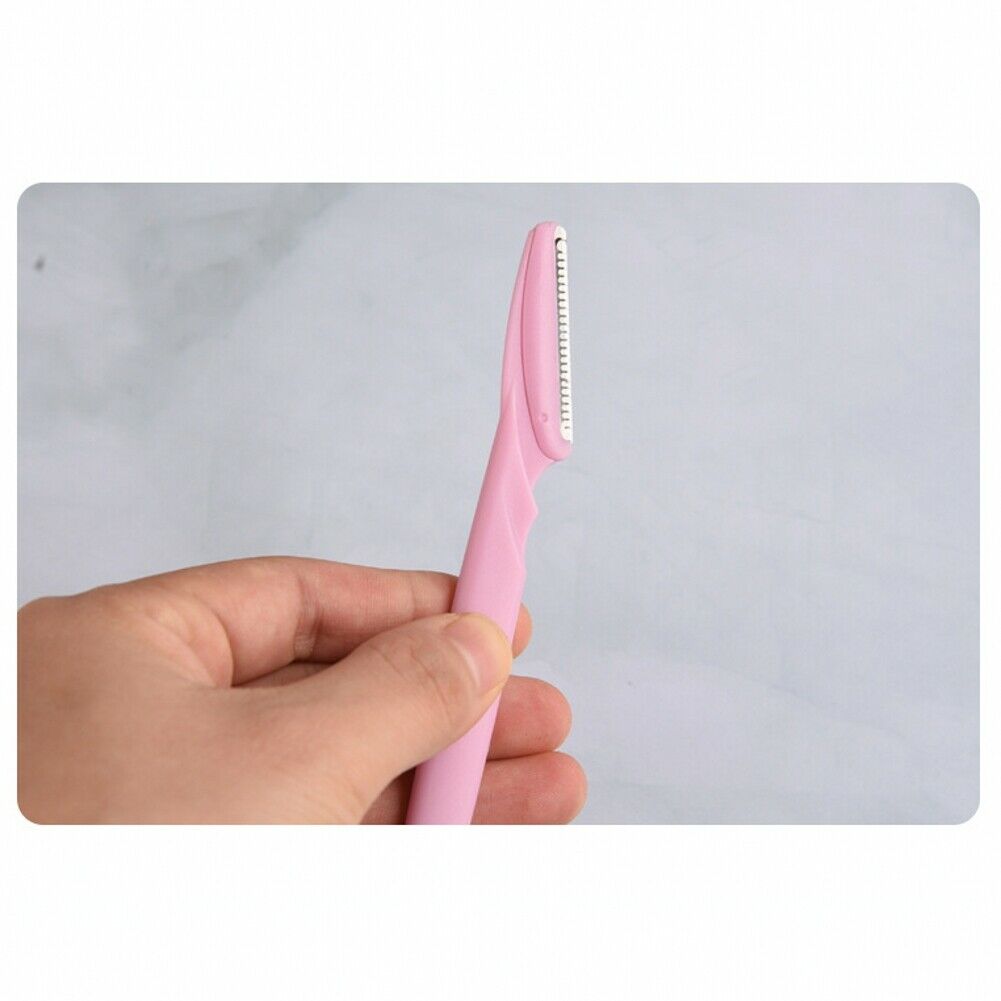 10Pcs/set Eyebrow Trimming Artifact for Beginners Eyebrow Scraper Random Color