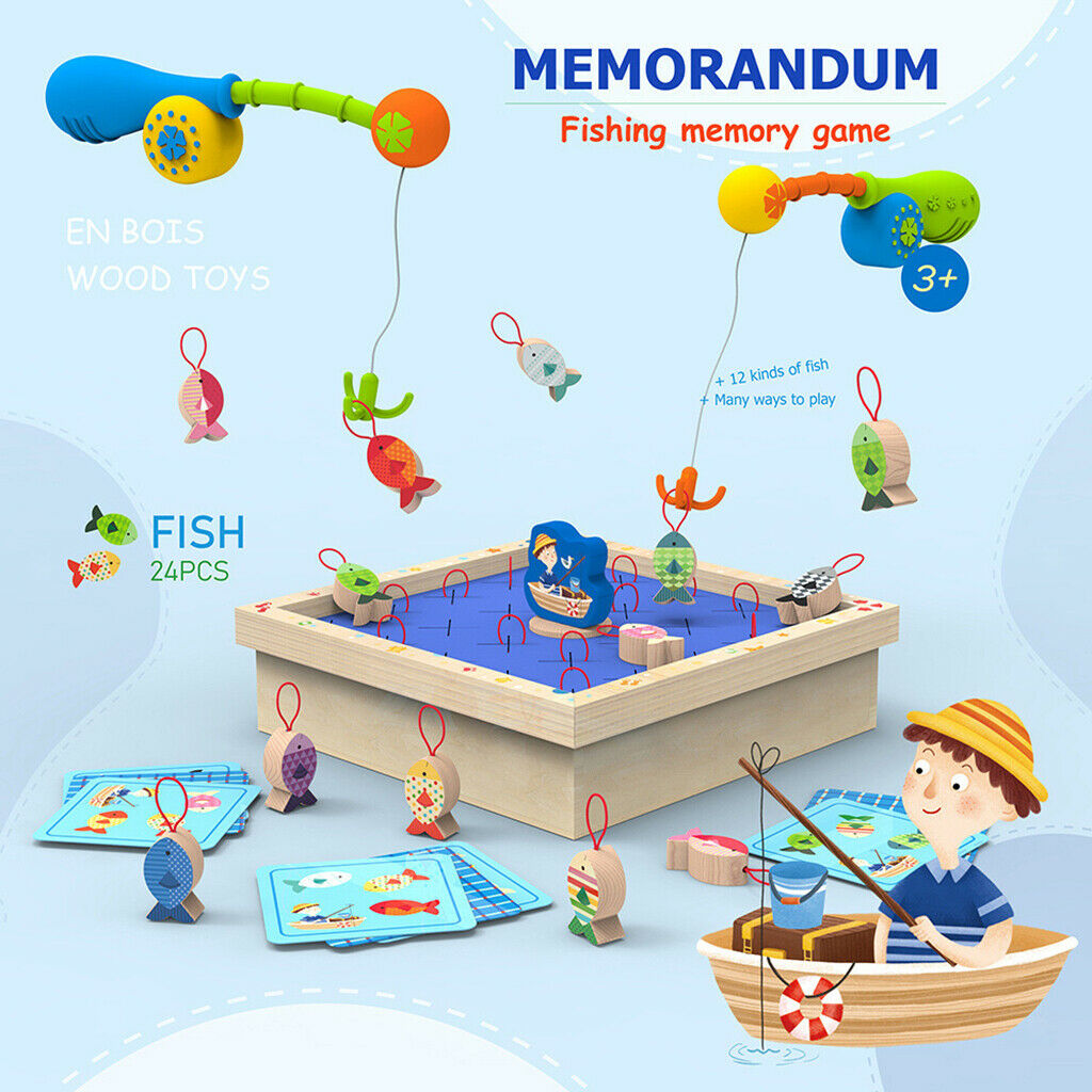 Fishing Game Play Set Learning Toys Educational Math Toys for Kids Toddlers