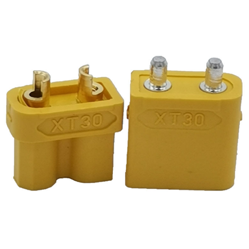 10 pair XT30 Male Plug Connector Adapter + Shrink Tube Upgrade For RC FPV Lipo